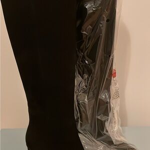 Black Knee-High Boots